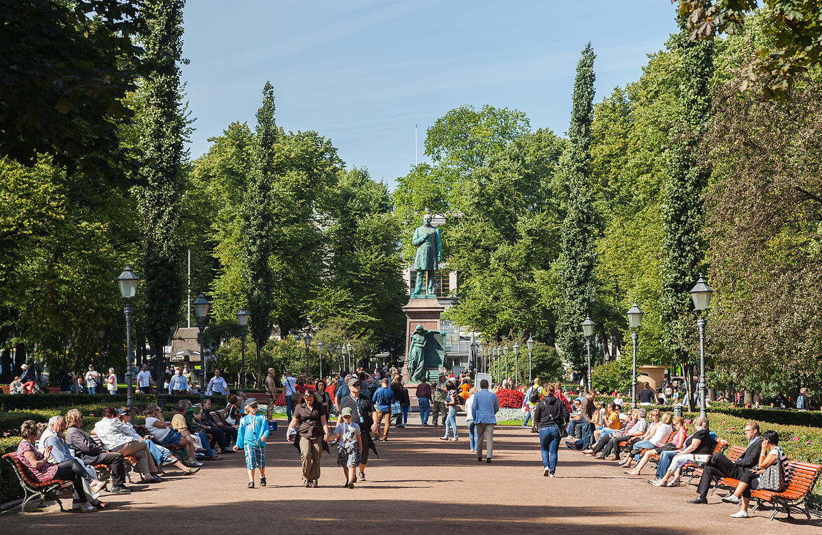 Проспект Эспланади (Esplanadi) Хельсинки